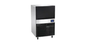 เครื่องทำน้ำแข็งขนาดเล็ก Ice Maker ICE-40 รุ่นถังเก็บแยก กำลังผลิต 55 กิโลกรัม/24 ชั่วโมง สามารถผลิตน้ำแข็งได้รวดเร็วภายใน 15 นาที เหมาะสำหรับใช้งานในครัวเรือน ร้านกาแฟ ร้านอาหารขนาดเล็ก ใช้งานง่าย และประหยัดพลังงาน ใช้พื้นที่น้อย เพราะขนาดเครื่องทำน้ำแข็งเพียง 50cm*80cm*58cm เท่านั้น