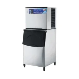 เครื่องทำน้ำแข็งขนาดกลาง Ice Maker ODT-100 เครื่องทำน้ำแข็งขนาดเล็ก Ice Maker ODT-100 รุ่นถังเก็บแยก กำลังผลิต 100 กิโลกรัม/24 ชั่วโมง สามารถผลิตน้ำแข็งได้รวดเร็วภายใน 15 นาที เหมาะสำหรับร้านกาแฟ คาเฟ่ ร้านอาหารขนาดกลาง โรงแรม โรงอาหาร ที่ต้องการใช้น้ำแข็งอย่างต่อเนื่องในปริมาณที่สม่ำเสมอและค่อนข้างมากในแต่ละวัน ใช้งานง่าย และประหยัดพลังงาน ขนาดเครื่องทำน้ำแข็ง 57cm*89cm*160cm