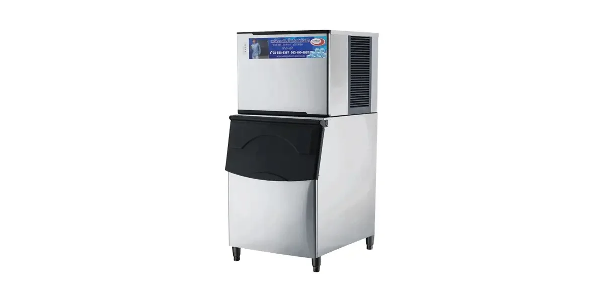 เครื่องทำน้ำแข็งขนาดกลาง Ice Maker ODT-300 เครื่องทำน้ำแข็งขนาดเล็ก Ice Maker ODT-300 รุ่นถังเก็บแยก กำลังผลิต 300 กิโลกรัม/24 ชั่วโมง สามารถผลิตน้ำแข็งได้รวดเร็วภายใน 20 นาที เหมาะสำหรับร้านกาแฟ คาเฟ่ ร้านอาหารขนาดกลาง โรงแรม โรงอาหาร ที่ต้องการใช้น้ำแข็งอย่างต่อเนื่องในปริมาณที่สม่ำเสมอและค่อนข้างมากในแต่ละวัน ใช้งานง่าย และประหยัดพลังงาน ขนาดเครื่องทำน้ำแข็ง 77cm*92cm*176cm